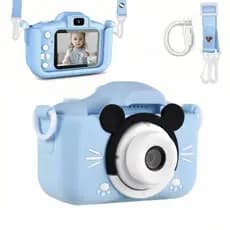 Câmera Digital Infantil Profissional Recarregável - Foto e Vídeo 1080P, Ideal para Crianças