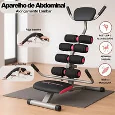 Banco Regulável Para Exercícios Academia E Abdominal Fitness