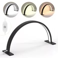 Luminaria Meia Lua Estetica Mesa Spa Arco 3 Tons Ajustavel Salao Beleza Limpeza De Pele