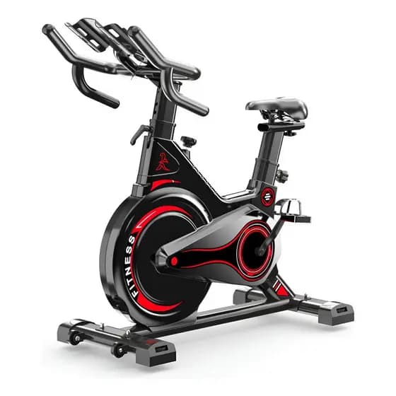 Bicicleta Spinning Ergométrica Adking Magnética Roda Inércia 13kg Vermelha Vermelho 127/220v