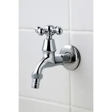 Torneira Cromada Resistente Fácil Instalação Cozinha Banheiro