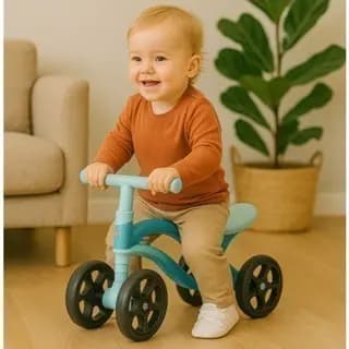 Bicicleta Infantil Passeio Andador Motinha Rodas Bebê Seguro