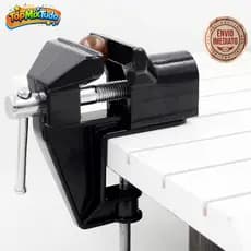Torno Morsa De Bancada Portátil Mesa 50mm Reforçada Fixação Rápida Hobby (Com Nota Fiscal)