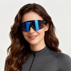 Óculos de Ciclismo ao Ar Livre SCVCN com Proteção UV400, Óculos Esportivos para Corrida