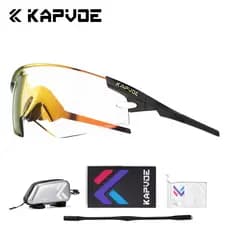 Óculos de ciclismo KAPVOE, óculos de sol para corrida ao ar livre, óculos de proteção esportivos.