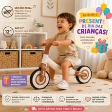 Bicicleta Infantil Sem Pedal | Bike de Equilíbrio para Crianças | Bicicleta de Equilíbrio Infantil|