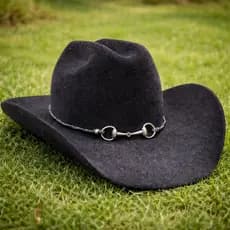 Bandinha Chapeu Modelo Bridão Country Feminino Bandinha Cowgirl Boiadeira
