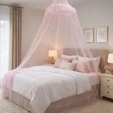 Kit Mosquiteiro para Cama King Box Rede Protetora Portátil Para Casal Rede Dobrável Mosquito