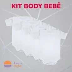 Kit 4 body bebê menina menino