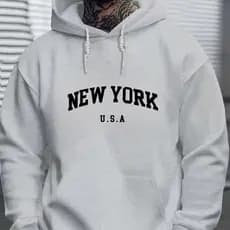 moletom masculino moletom blusa de frio feminina moletom peluciado moletom inverno moletom cinza new York capuz bolso
