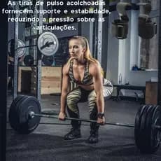 Luva Gancho Strap com Garra de Aço Para Treino Musculação Academia - MGC