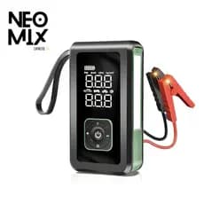 Compressor De Ar Portatil Auxiliar De Partida Carro Jump Starter Power Bank 15000mah Moto Bateria