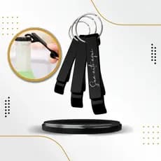 100 Chaveiros Abridor Garrafas Latas Personalizados Brindes Cor Preto
