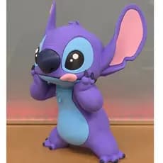 Boneco Stitch Disney Angel Leroy Miniatura Action Figure Coleção Decoração Quarto Presente