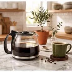 Jarra de Cafeteira Britania bcf19 Cor Preto Vidro Reforçado 600 ml