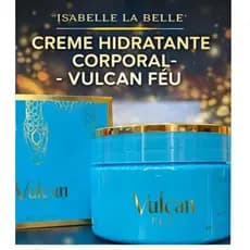 Creme Hidratante Corporal Vulcan Feu 200ml Isabelle La Belle Hidratante Perfumado Fixação Intensa Pele Macia e Cheirosa