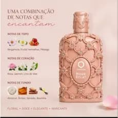 Perfume Rose Éclat Orientica Original Feminino Floral Elegante Longa Duração Presente dia das Mães