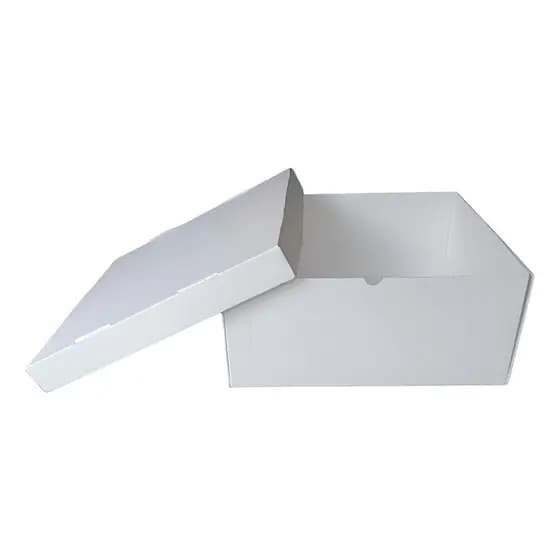Caixas Pra Bolo 30x30x15 Cor Branca, Confeiteira Kit De 50