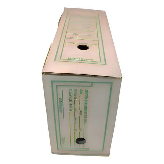 Caixa Arquivo Morto - 24x14x36 - Kit 100 Unidades - Papelao