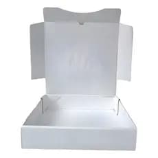 Caixa De Papelão Branco 25x25x5 - 100 Unidades - Sedex
