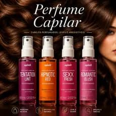 PERFUME CAPILAR PROFISSIONAL 60ml APINIL 4 FRAGANCIAS