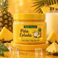 Esfoliante Corporal Stella Dustin Piña Colada – 500g (Pele de Seda)