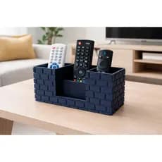 Organizador de Controle Remoto Porta Controle Suporte Mesa Sala Porta Objetos Multiuso Decoração