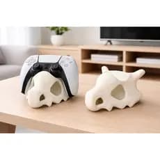 Suporte Controle PS5 Porta Controle Gamer Caveira Cubone Holder Controle Video Game Organizador