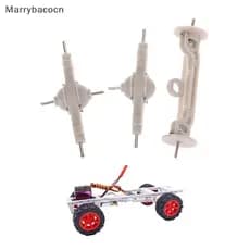 [MAR] 1/2/3 Unidades 1/32 RC Carro Dianteiro Médio Traseiro Ponte Peças Do Eixo Modificado Peça Faça Você Mesmo Acessóri