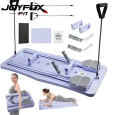 Prancha Para Pilates e Abdominal Multifuncional 9 em 1 | Treino Completo, Dobrável, Portátil