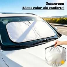 Foldable Car Windshield Sunshade Umbrella Sunscreen Guarda Sol Portátil Para-Brisa Visor Universal