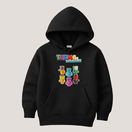 Blusa de frio Infantil Turma do Problems unissex Moletom Premium Lançamento Menino e Menina