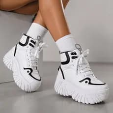 Tênis Bota Robust Plataforma Feminino Original Sola Tratorada