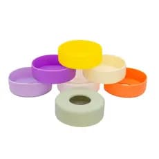 Base Protetora de Silicone para Garrafas 8 a 8,5cm de Largura