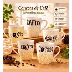Caneca de Porcelana Azul e Branca - Estilo Japonês Espirais 350ml