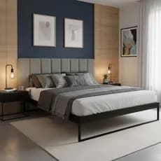 Kit Com Até 10 Placas de Cabeceira Modular Estofada 45x20cm Cama Solteiro Casal Queen King