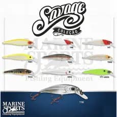 Isca Artificial Savage 65 Marine Sports 6,5cm / 6g - Todas as Cores - Robalo Tucunaré Traíra Dourado