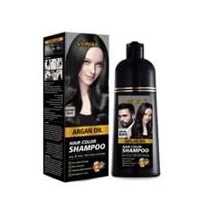 Shampoo Tonalizante Profissional Veinira – Cor Intensa e Brilho de Salão (Preto ou Castanho) 200ml