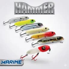 Isca Marine Sports Hammer 85 Superfície Zara 8.5cm 8.5g Pesca Tucunaré Traíra Robalo Original