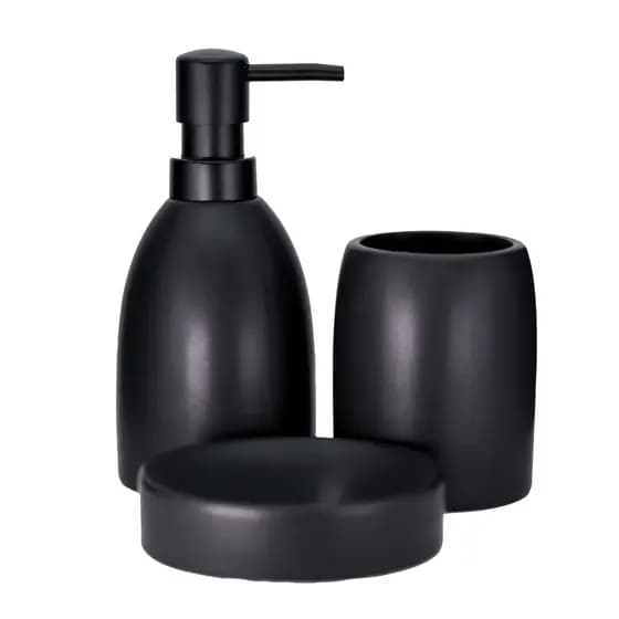 Jogo Banheiro Ônix Porcelana 3pç Tuut