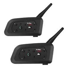 Par De Intercomunicador De Capacete De Moto V6