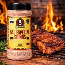 Sal Especial para Suínos Gonzalo 500g – Tempero Premium Completo para Carne de Porco, Ideal para Grelhar e Assar