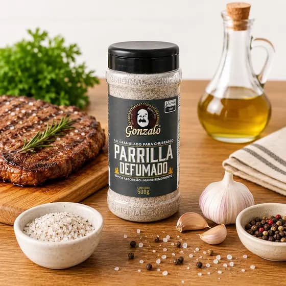 Sal Parrilla Defumado Gonzalo 500g