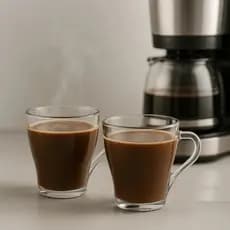Conjunto 3 Canecas Vidro Transparente 265ml Café Chá Suco Elegante Resistente Servir