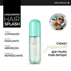 Hair Splash Aura Radiante – Perfume Capilar Luminoso
