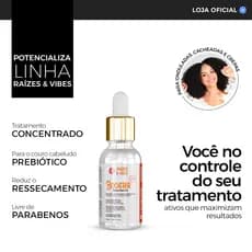 Potencializador de Cachos Definição Natural Booster Concentrado 30ml - Raízes & Vibes