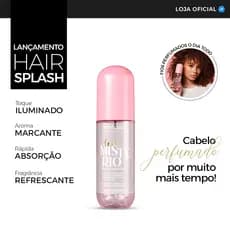 Hair Splash Doce Mistério – Perfume Capilar Envolvente