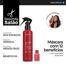 Kit Absolut One + Óleo 7ml Prohall Finalização com Proteção e Brilho