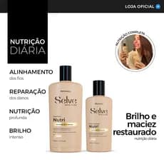 Kit Nutritivo que Disciplina e dá Vida Nova aos Fios Secos e Sem Brilho