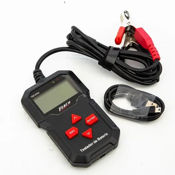 TESTADOR DE BATERIA 12V DIGITAL - FLACH